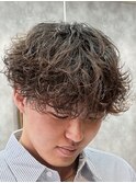 MEN’S/ニュアンスパーマ/ニュアンスウルフ/船橋