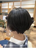 艶髪×コンパクトな丸みショートボブ(^^)/