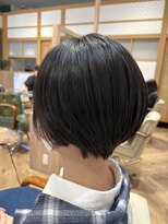 カシータフロル 守山(Casita flor) 艶髪×コンパクトな丸みショートボブ(^^)/