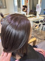 ペッツショコラ(PETZ chocolat) ミディアム ボブ レイヤーカット ベージュ