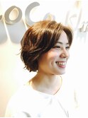 ニュアンスショートボブ