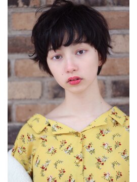 クーエフー(coo et fuu) 20代30代小顔ひし形デジタルパーマショートカットレイヤー