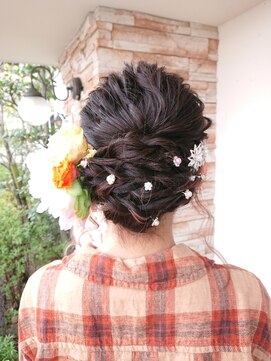 アメーテール アーム(a.meteru) 前撮りヘアセット