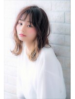 ソア 武蔵小杉(SOAR) ハイライトグラデーションブロンドカラーセミウェットウェーブ