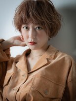 カバーヘア ブリス 北浦和(COVER HAIR bliss)&nbsp;ハイトーンカラー無造作ショートウルフv北浦和10代20代30代