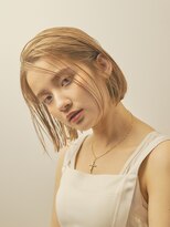 バッタ(Batta)&nbsp;[KENTA]大人ボブ×柔らかベージュカラー