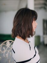 プロデュース 相模原店(Produce)&nbsp;大人かわいい♪前髪♪オリーブカラー