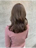 【 Suite 】大人可愛い☆透明感シアーオリーブブラウン