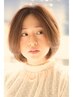 艶感・透明感が違う♪イルミナカラー×白髪染め+デザインカット　￥8800