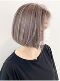 【ハイライトグレージュ】モノトーングレージュ,マロンベージュ