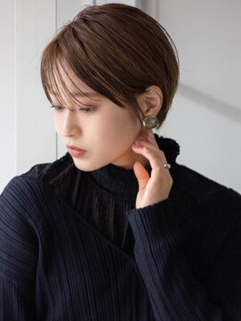 サーカス バイ ビュートリアム 青山(CIRCUS by BEAUTRIUM) マッシュショート 大人可愛い うる艶髪 暖色系カラー 30代40代