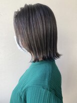 ディコ(Dico) Hona hair ☆ 切りっぱなしボブ×グレージュ