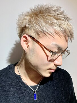 エムスラッシュ ソル センター南(M.SLASH SOL) SOLセンター南/フェードカット/ハイトーン/ブリーチカラー