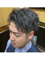 ヒロギンザバーバーショップ 大宮店(HIRO GINZA BARBER SHOP)&nbsp;波巻きパーマ　埼玉　大宮