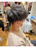 MEN'S HAIR ソフトツイスト×マッシュ