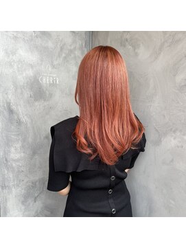 シェリール(CHERiR) ブリーチ2回・コーラルピンク☆