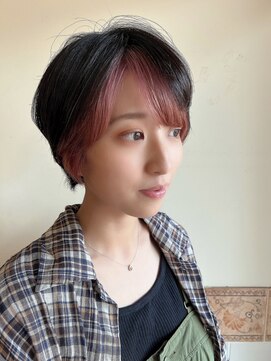 セラフルール 多摩センター店 Sala fleur 【フェイスフレーミング×ショート】