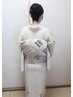 【訪問着】着付け　￥7700