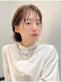 イメチェンくびれボブ チェリーブラウン 20代30代40代