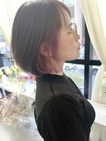 リル(re'll)&nbsp;《花屋併設》インナーカラー［酸性ストレート/ヘアセット］