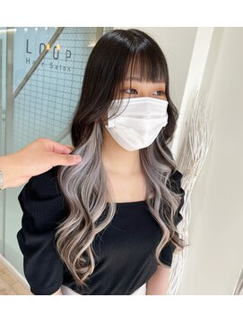 ループ(LOOP) インナーホワイトカラー