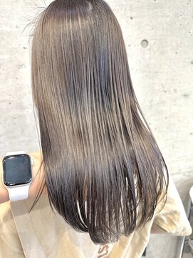 ヘアールーム プリズム(Hair room Prism) グレージュカラー