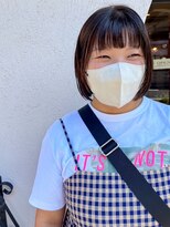 アネーロバイエーケー(ANHELO by AK)&nbsp;切りっぱなしボブ