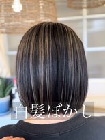 コノアラボ 守谷店(Conoah labo) *After→Before*右スワイプ　白髪ぼかし/イメチェン/ハイライト