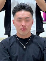 クアトログランシュ ひたちなか店(QUATRO×GranCieux)&nbsp;リバースアップバング【ひたちなか/メンズ/カット/学割U24】