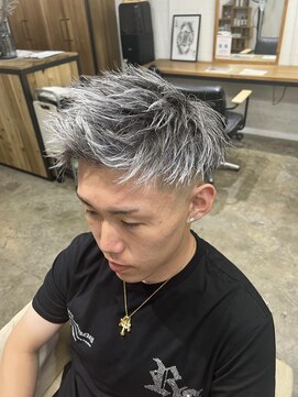 エルオム(EL.HOMME) 【TAKASHI】ホワイトメッシュ