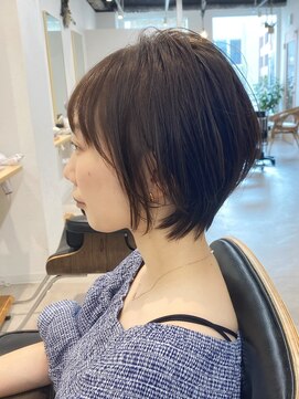 トト 船橋店(toto.) ☆ショートイメチェン前髪こなれミディアンブレラカラー［船橋]