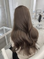 アイシー 表参道(ICY)&nbsp;ブリーチなし透明感カラー/アッシュグレージュオリーブブラウン