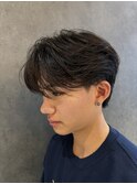 センターパート/ニュアンスパーマ