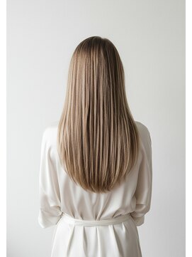 ウル(ulu) ケアブリーチ　ミルクティー　ベージュ　ブラウン　透明感