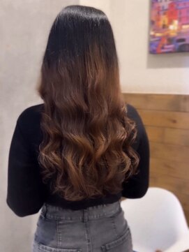 ロダット 横浜(LODAT by little) コテ巻き風パーマ【LODAT横浜】