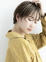 マカロン 仙台店(macaron) #58/イメチェン/ホワイトブロンド/外ハネボブ/ワイドバング/仙台