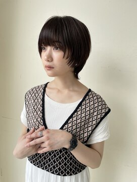 ハピネス 西大寺店(Happiness) 【30代・40代奈良】まとまり艶ショートボブ/髪質／うるは