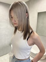 ペレ アネックス 大阪梅田茶屋町店(PELE ANNEX)&nbsp;くびれヘア/アプリコットオレンジ/夏のヘアアレンジ/梅田