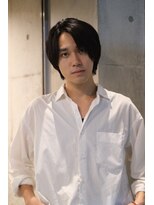 ブークル(boucle)&nbsp;センターパート　サイドパート　長めショート