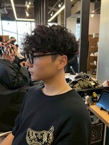 リッチブランドアンドコー(Rich Brand&Co)&nbsp;スパイキーショート　フェード　スペインカール　ルーズパーマ