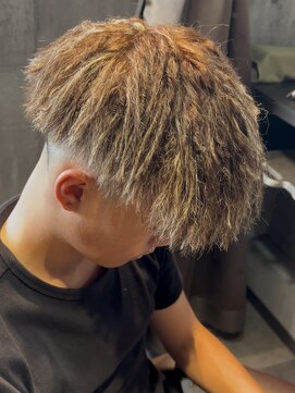 スウェル 七隈四ツ角店(SWELL) ブラウンベース×メッシュ、パイルツイスト