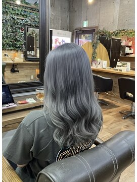 プランツヘアー 中明度アッシュグレー