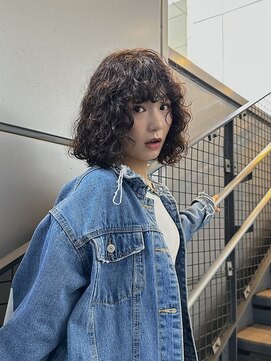 ファーム 大崎店(FAAM) ベビーパーマ×ウェーブボブ