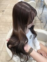 ザックラフィネ(ZACC raffine) チョコレートブラウン/ワンカラー/顔周りカット/ブリーチなし