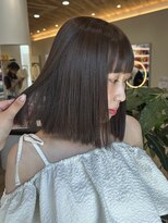 アーチバイケンジ(arch by kenje)&nbsp;ボブ/透明感カラー/オリーブベージュ