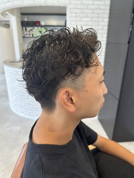 リタサード(Lita third) メンズカット×ニュアンスパーマ