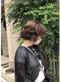 首元スッキリ！bobパーマ