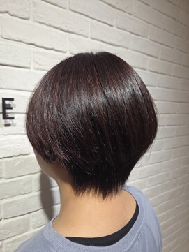 ヘア スパ ビューティー エールフォルム(HAIR SPA BEAUTY YELLFORME) マッシュショート×ピンクバイオレット