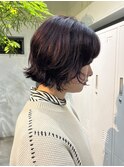 ミディアムパーマデジタルパーマボブパーマ表参道ボブパーマ