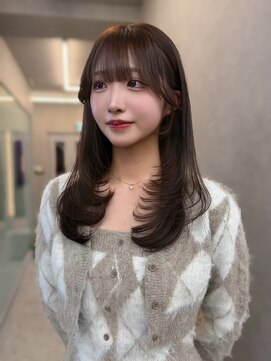 ボタン ハカタ(VOTAN hakata) 博多/顔周り/顔周りレイヤー/レイヤー/ミディアムヘア